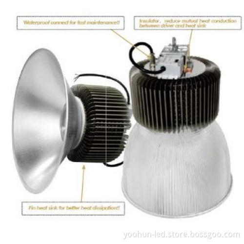 Popular led high bay light 220w with 71 or 120 degree beam angle